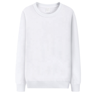 Custom logo Crew Neck Sweatshirt <strong>Jumper</strong> Men Sweatshirt Custom LOGO 50% Cotton 50% Polyester Blank Pink Sweatshirt - Product Image 3