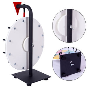 खेलों और गिववे के लिए 12-इंच टेबलटॉप कताई पुरस्कार व्हील - Product Image 3