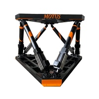 Plateforme de simulation de course 6DOF avec charge utile de 4000 kg, fabrication professionnelle, prix d'usine