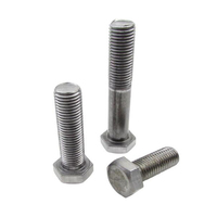 M16 M20 M22 M24 Titane Grade2 Grade 5 Gr2 Gr5 TC4 Boulon à tête hexagonale anodisé DIN933 DIN931