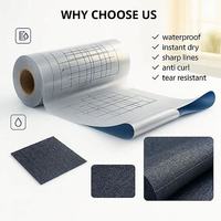 Película de Dibujo Digital CAD para Plotter, Película Mate de PET para Impresión de Inyección de Tinta, para Planos de Ingeniería e Impresión Técnica