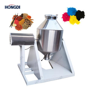 Mélangeur à double cône stable avec moteur et boîte de vitesses pour les industries alimentaires et chimiques, capacité de 200 L - Product Image 2