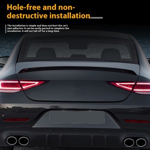Alerón Trasero Superior de Fibra de Carbono ABS para CLS260 300 350 C257 AMG 2018+, Estilo de Alerón Trasero de Una Sola Pieza, SKU02 - Product Image 2