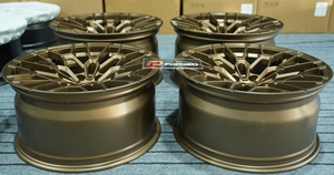 ล้ออัลลอยปลอมแปลง827ม. ทำจากผ้าซาตินสีบรอนซ์แข็งแรงและน้ำหนักเบาสำหรับ G80 M3บีเอ็มดับเบิลยู M4 g82 g83 G87 M2 - Product Image 2