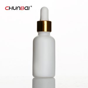 Essential Oil and Face <strong>Cream</strong> Glass Dropper Bottle with <strong>Window</strong> Screen Printed Surface for Look through - Product Image 3