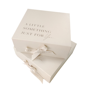 Luxury Magnetic Wig Gift Boxes Custom Wig Packaging Box With Ribbon