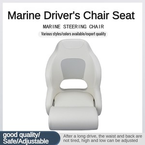 Asiento de silla de barco plegable ajustable de alta calidad, sillas de pasajero reversibles, asiento de lujo de capitán, asientos de barco marino para yate - Product Image 6