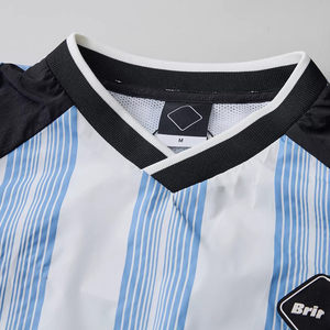 Originele Limited Edition Custom Naam & Nummer Geborduurde Nylon Sport Patchwork Hockey Voetbal Throwback Jerseys Voetbalkleding - Product Image 5