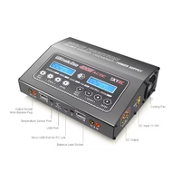 Alimentation électrique de charge et de décharge SKYRC Sky Innovation Technology D400 Dual 7S 20A 400W 150W pour course FPV RC