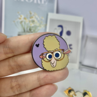 Vastgift pin logam langsung pabrik berbagai stok Anime termasuk Demon Slayer One Piece Hunter X Hunter besi Enamel lembut Studio