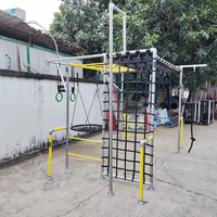 Assemblage rapide équipement de GYM amovible escalade physique arrière-cour défi Ninja guerrier obstacle barres de singe