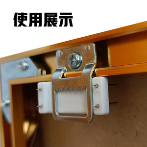 Slip <b>Hook</b> Plastic Wall Hanger 32mm 22mm Single Slot Insert <b>For</b> <b>Picture</b> <b>Frame</b> Decoration - Product Image 5