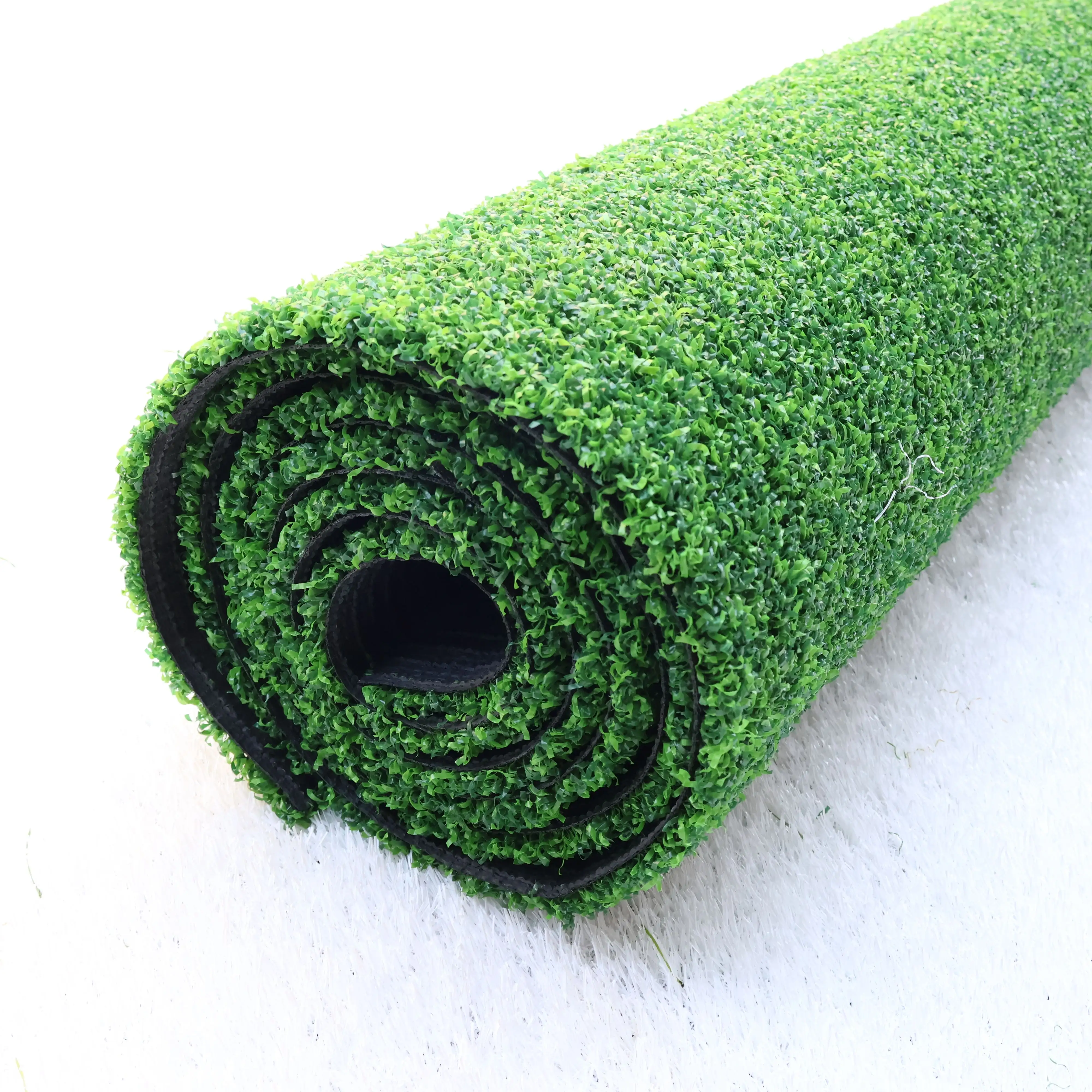 Durable Curly Artificial Grass Turf Carpet Lawn Synthetic Grass height 15mm