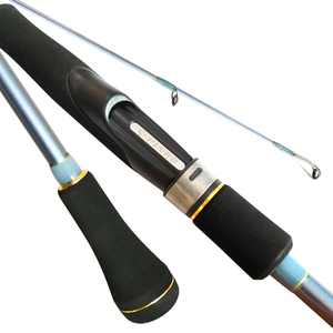 Caña de Pescar Huayue de 1.9M, 1.5 Piezas, Fuji Slow Pitch Jigging, para <span class=keywords><strong>Pesca</strong></span> en <span class=keywords><strong>Barco</strong></span> en el Océano y Lubina/Trucha en Lago, Mango de EVA, Carbono, 180-300g - Product Image 2