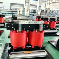 Transformador Trifásico de Alto Rendimiento y Baja Pérdida, de Alta Tensión 10kV 50Hz, Reductor de Voltaje con Salida de 400V, Conmutación en Carga, Tipo Seco