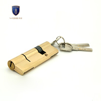 Cerradura de puerta embutida de latón de 90mm con doble apertura al por mayor, desbloqueo de llave cilíndrica para uso residencial y comercial o de puerta de madera
