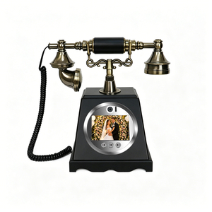 Teléfono Antiguo para Grabación <span class=keywords><strong>de</strong></span> Vídeo y Audio <span class=keywords><strong>de</strong></span> Bodas, Libro <span class=keywords><strong>de</strong></span> Visitas para Eventos y Fiestas, Precio Económico, Venta Directa <span class=keywords><strong>de</strong></span> Fábrica - Product Image 3