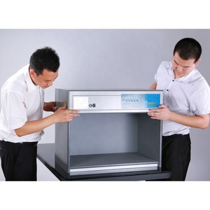 Darsen 7 scatola luminosa del gabinetto di valutazione di corrispondenza di colore della sorgente luminosa con D65. TL84. <span class=keywords><strong>CWF</strong></span>. F/A. UV. U30.INCA - Product Image 5