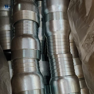 <span class=keywords><strong>Male</strong></span> konektor selang baja karbon berulir 1 inci selang galvanis benang BSP untuk selang pipa air Barb galvanis - Product Image 1