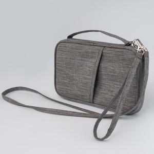 Portefeuille de carte de passeport promotionnel <span class=keywords><strong>moins</strong></span> <span class=keywords><strong>cher</strong></span> avec fonction RFID, avec sangles de poignée - Product Image 3