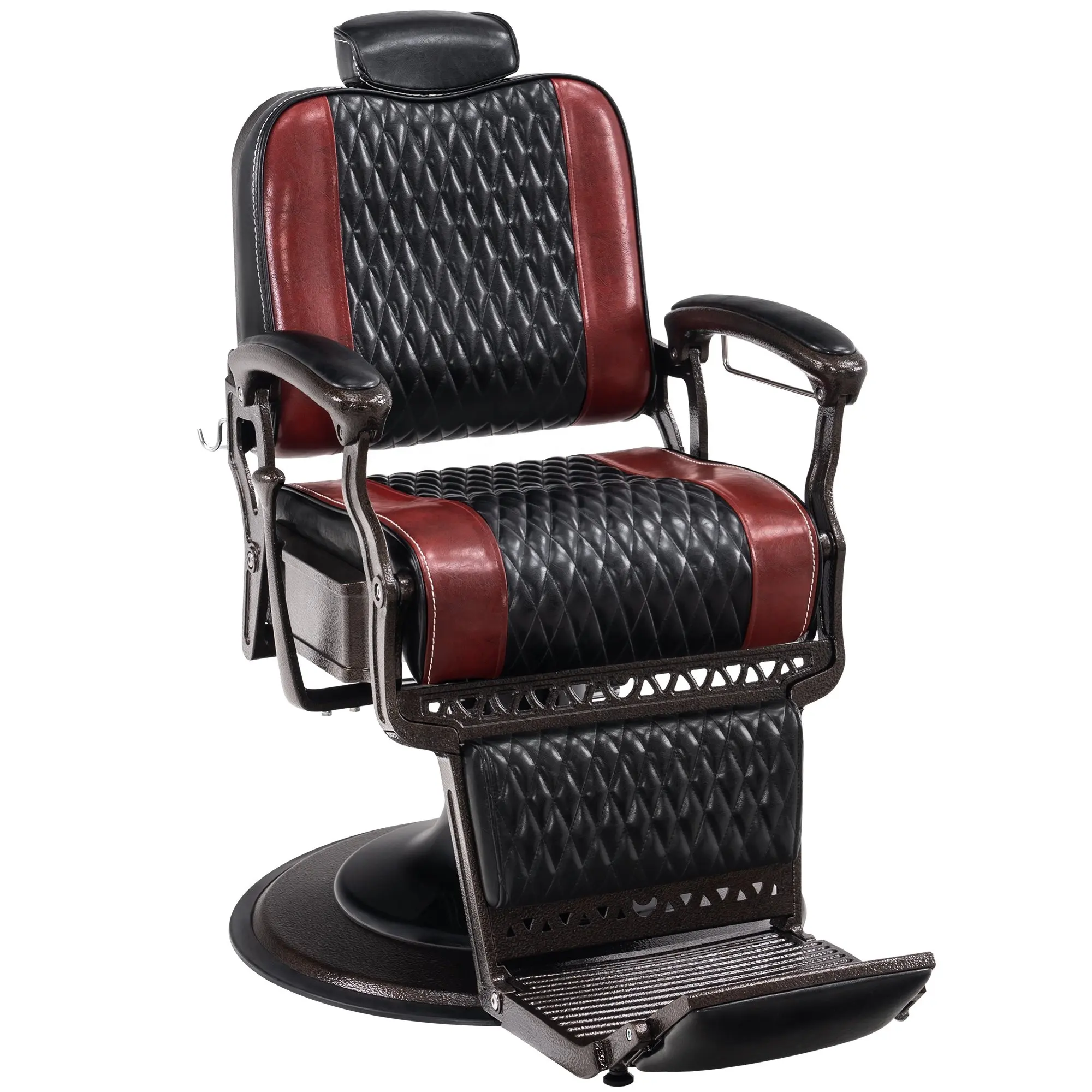 Товары для салонов красоты парикмахерский салонный стул современное оборудование для парикмахерской черный красный парикмахерский стул