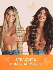 Extensions de cheveux Remy de haute qualité 50g Double Drawn, 100% cheveux humains vierges, cuticules alignées, pointes épaisses, naturelles - Product Image 6