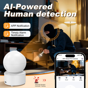Caméra de surveillance sans fil HD 1080P pour bureau, appel vidéo, audio bidirectionnel, moniteur bébé, sécurité domestique intelligente <span class=keywords><strong>WiFi</strong></span> - Product Image 6