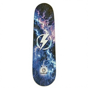 Custom Logo <b>LED</b> <b>Light</b> Up Skateboard, 31 Inch Maple Double Kick Skateboard with <b>Motion</b> <b>Sensor</b> - Product Image 2