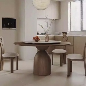 <span class=keywords><strong>2025</strong></span> Mới Đến Cổ Điển Pháp Phong Cách Rắn Gỗ Bàn Ăn Đặt Thiết Kế Hiện Đại Cho Nhà Hoặc Căn Hộ Thanh Im Lặng Cho Thoải Mái - Product Image 4