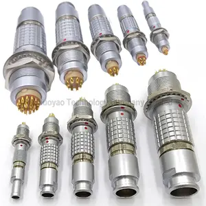 Compatible Push Pull Circular Electrical IP68 FGG 0B 2 Pin Cable Connector FGG.0B.302.CLAD52Z& EGG.0B.302.CLL