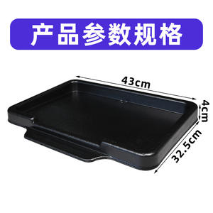 Plateau à tees de golf Se-69 en plastique noir durable pour le practice et les accessoires de sport de balle - Product Image 2