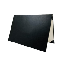 Carpeta de Graduación Moderna de Cuero de Alta Calidad, Impermeable, con Cierre, 8.511, Uniforme Escolar, Funda para Diploma Académico para Secundaria