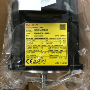 Servomotor FANUC A06B-2061-B103 Nuevo y Original para Máquina de Torneado CNC, 100% Probado, Piezas PLC - Product Image 3