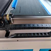 Machine de gravure/découpe Laser de tissu plastique bois acrylique RECI 80W 6040 de haute qualité avec deux têtes