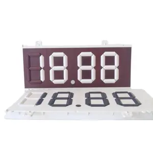 Flip small numbers digital display panel 7 segment digital price display digital adjustment board