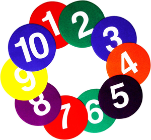 Chống trượt không thấm nước tại chỗ đánh dấu sàn điểm phẳng Nộp nón cho sự nhanh nhẹn khoan thể thao hoạt động và tập thể dục - Product Image 1