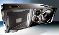 Système audio professionnel, double caisson de basses de 18 pouces, Line Array, haute puissance 1800W, haut-parleur de basses passif pour concert en plein air