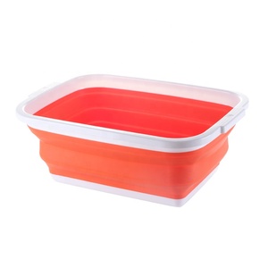Hot selling Competitive Price Wholesale Collapsible Plastic Laundry Basket Storage Basket