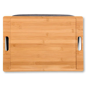 <span class=keywords><strong>Plateau</strong></span> de tour en bambou personnalisé avec coussin d'oreiller amovible <span class=keywords><strong>Plateau</strong></span> de service pour <span class=keywords><strong>lit</strong></span> de petit déjeuner <span class=keywords><strong>inclinable</strong></span> pour salle de bain ou sac de bijoux - Product Image 3