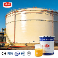 Peinture bicomposante PU30 65 à film épais anti-âge pour la finition extérieure et la protection anticorrosion des réservoirs de stockage de l'industrie chimique