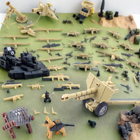 Kit d'accessoires pour mini-armes MOC, jouets de construction, figurines SWAT, équipement et matériel de style pour jouets de construction