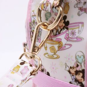 Sac à langer en nylon imperméable avec poches isothermes, pochette détachable, bandoulière réglable, sac <span class=keywords><strong>de</strong></span> transport pour <span class=keywords><strong>poussette</strong></span>, idéal pour les sorties au parc - Product Image 6