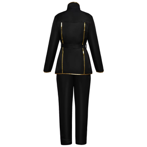 Costume complet Code <span class=keywords><strong>Geass</strong></span> Lelouch Vi Britannia, uniforme scolaire japonais noir pour homme, Code <span class=keywords><strong>Geass</strong></span> Cosplay Lelouch Lamperouge - Product Image 3