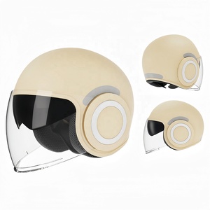 Los cascos de motocicleta de Material ABS más vendidos, <span class=keywords><strong>casco</strong></span> de estilo retro con forro de algodón, <span class=keywords><strong>casco</strong></span> de choque personalizado Unisex con salida de fábrica - Product Image 4