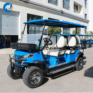 Voiturette de golf pratique pour le tourisme, 2/4 places, pneus tout-terrain - Product Image 4