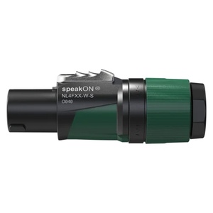 Connettore Cavo SpeakON Cilindrico a <span class=keywords><strong>4</strong></span> Poli di NUOVO <span class=keywords><strong>Tipo</strong></span> NL4FXX-W-S, Assemblaggio Terminale a Vite, Diametri 6-12MM - Product Image 2