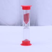1 2 3 4 5 Menit 6 Buah Paket Timer Pasir Plastik untuk Set Permainan Papan