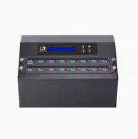 Duplicador de Discos Duros Externos y Unidad Flash USB 3.0 Todo en Uno de 8/16/24/40 Puertos con Detección de Datos Compatible con SSD NVMe