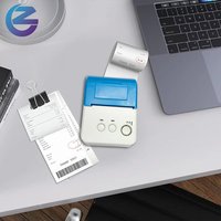ZCS05 Printer penerimaan termal, Printer Portabel bluetooth ponsel termal 58mm genggam portabel