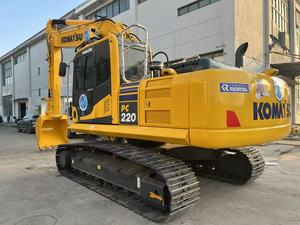 Pelle hydraulique sur chenilles Komatsu PC200 d'occasion de haute qualité de 20 tonnes Komatsu PC60 PC70 PC130 PC220 PC300 PC400 pelle sur chenilles - Product Image 2